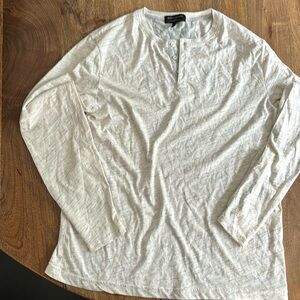 Off White Banana Republic Long Sleeve Tee